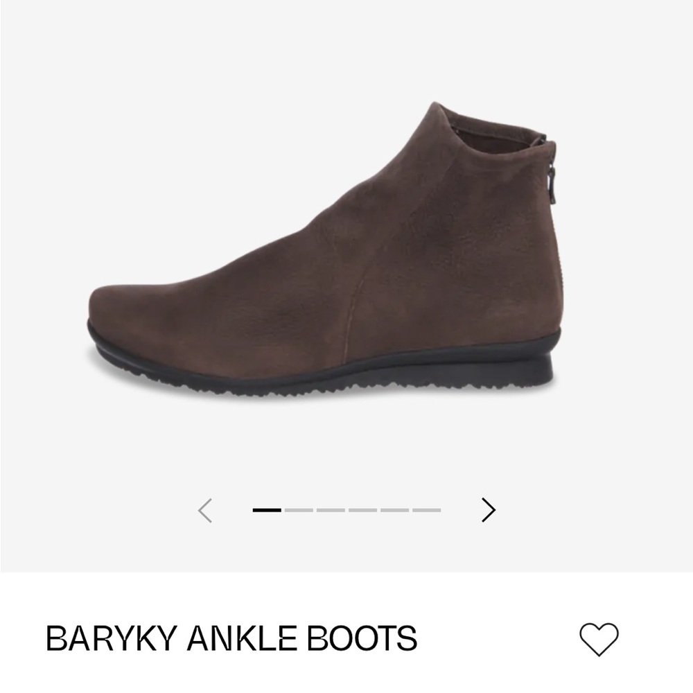 Arche Nubuck Leather Brown Truffle Baryky Boots - Picture 14 of 14